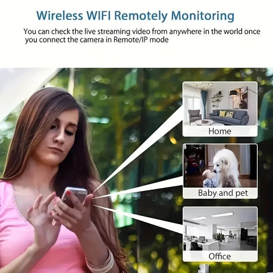 1080P Mini WiFi Camera – Smart Security Anywhere